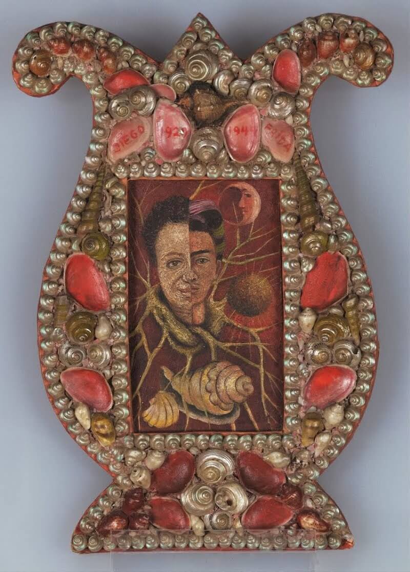 Diego and Frida - by Frida Kahlo