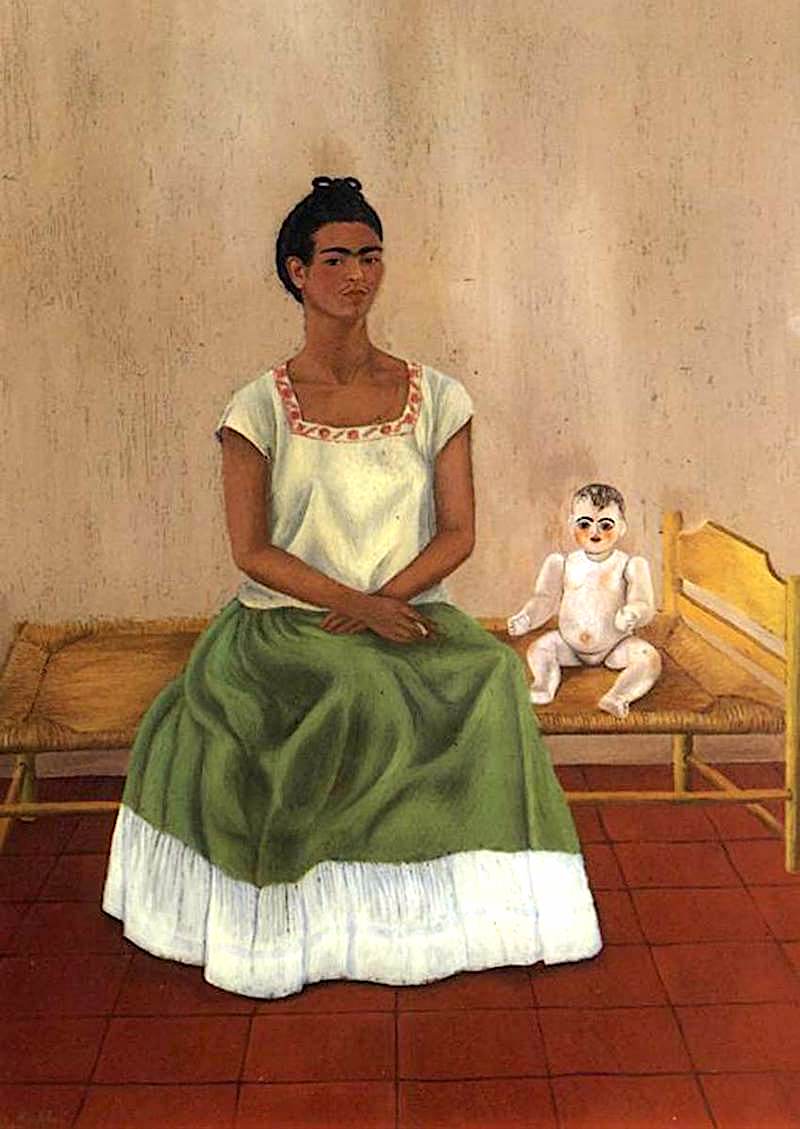 Me and My Doll, 1937 - by Frida Kahlo