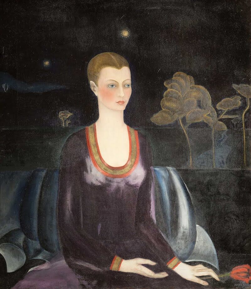 Portrait of Alicia Galant, 1927 - by Frida Kahlo