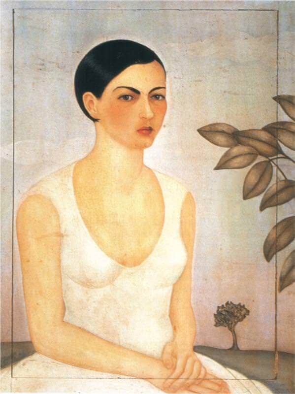 Portrait of Cristina, My Sister, 1828 - by Frida Kahlo