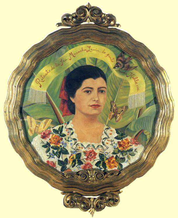 Portrait of Marucha Lavin - by Frida Kahlo