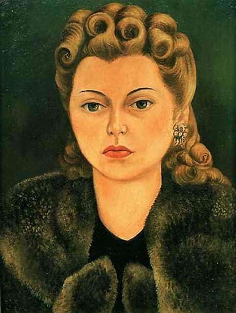 Portrait of Natasha Gelman, 1943 - by Frida Kahlo
