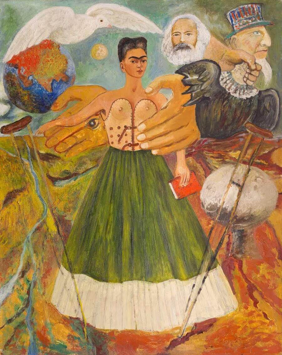 Marxism Will Give Health to the Sick - by Frida Kahlo