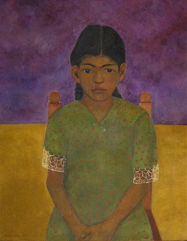 Portrait of Virginia (Little Girl) - by Frida Kahlo