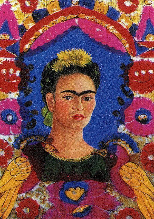 The Frame (painting) - by Frida Kahlo