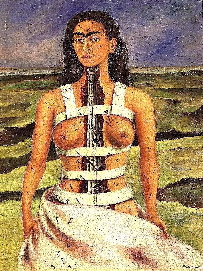 The Broken Column, 1944 by Frida Kahlo