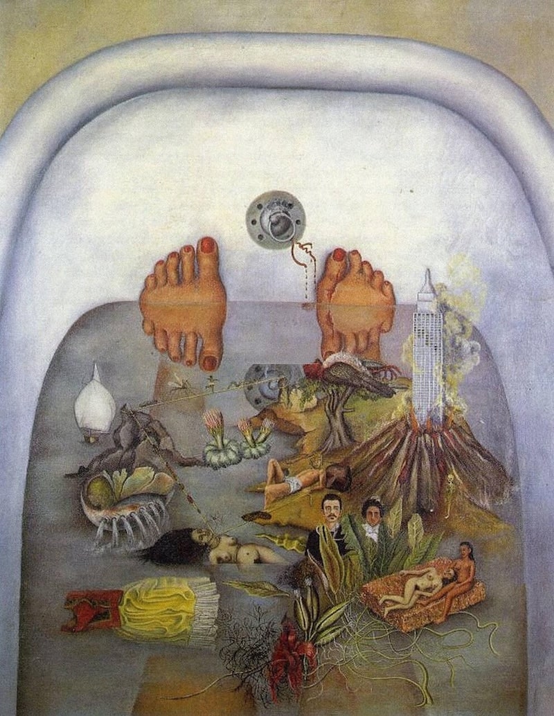 What the Water Gave Me, 1938 by Frida Kahlo