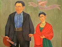 Frida and Diego Rivera by Frida Kahlo