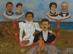My Grandparents, My Parents, and Me by Frida Kahlo