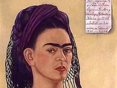 Self Portrait Dedicated to Sigmund Firestone by Frida Kahlo