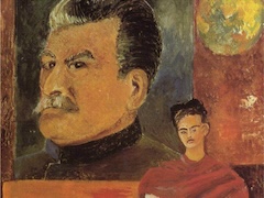 Self Portrait with Stalin by Frida Kahlo