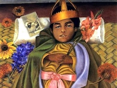 The Deceased Dimas by Frida Kahlo