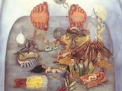 What the Water Gave Me by Frida Kahlo